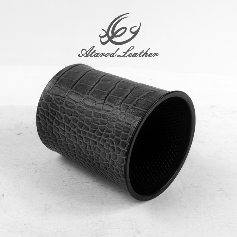 جامدادی رومیزی چرم عطارد مدل  ED03
