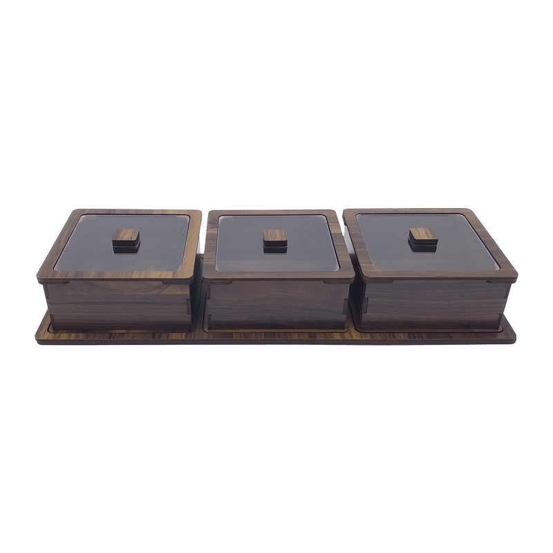 جعبه پذیرایی تکچین کالا مدل LZ-6