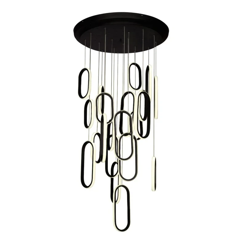 چراغ آویز مدرن چشمه نور کد L641221BK