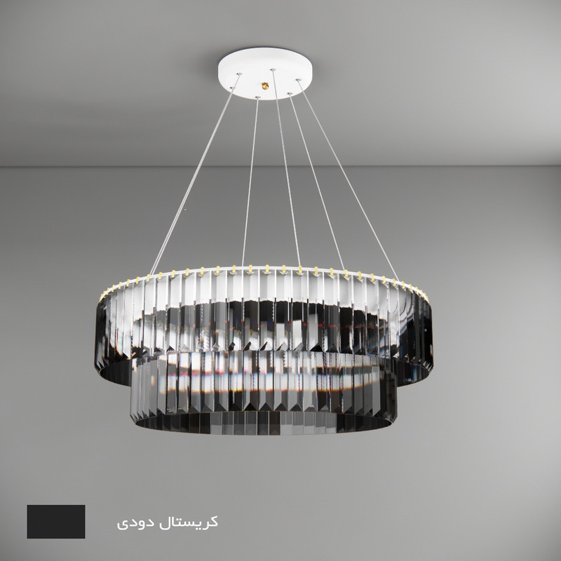 لوستر نورکیا مدل تک حلقه کاردی کد 1R-40K