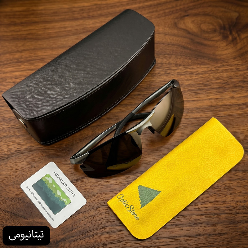 عینک ورزشی مدل 8179 Polarized Metal مناسب برای انواع ورزش‌ها