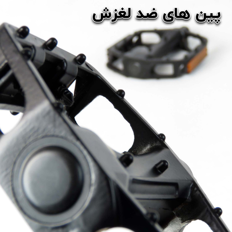 رکاب دوچرخه راکس مدل آلومینیوم کد 798