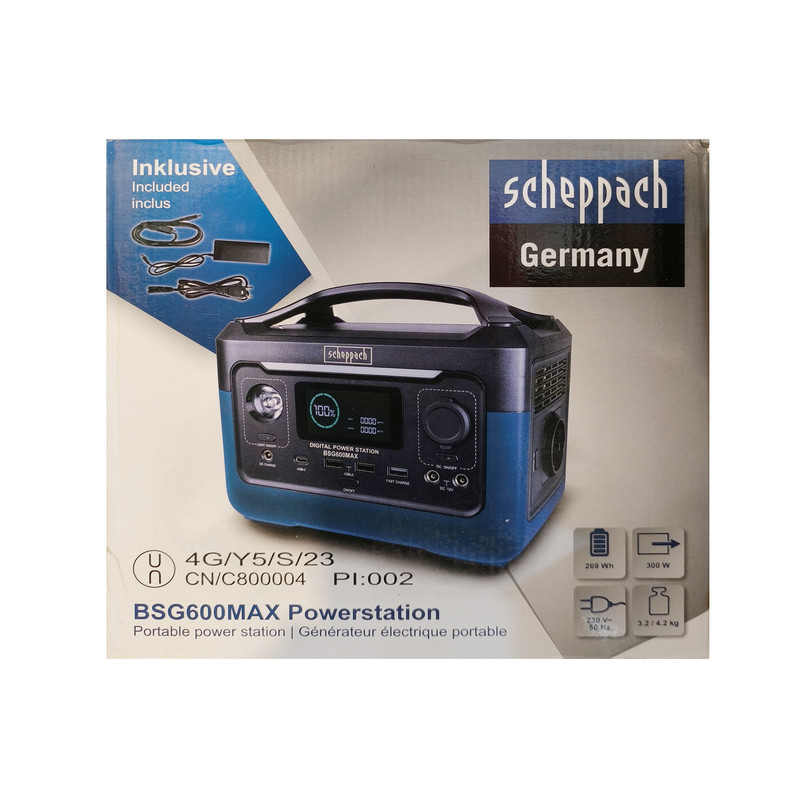 پاور استیشن شپاخ مدل BSG 600 Max ظرفیت 72800 میلی آمپر ساعت