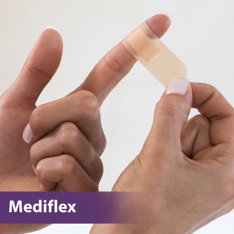 چسب زخم مدیفلکس مدل Band-Aid10 ده بسته 100 عددی