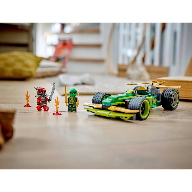 لگو 181 تکه سری نینجاگو مدل Lloyd’s Pull-Back Race Car کد 71828