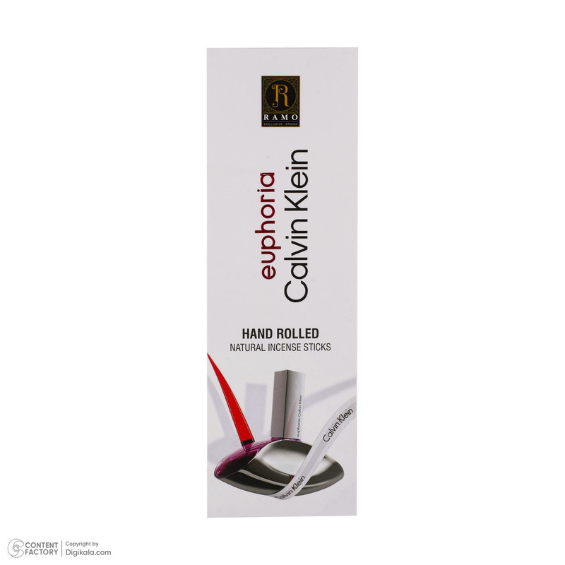 عود رامو مدل 003 رایحه ادکلن Euphoria Calvin Klein بسته 20 عددی