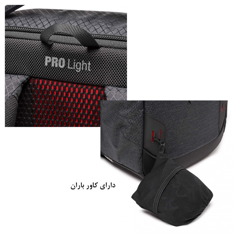 کوله پشتی دوربین منفروتو مدل Pro Light MB PL2-BP-BL-S