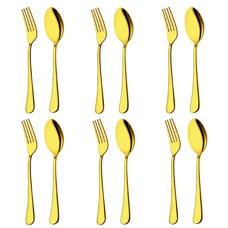 سرویس قاشق و چنگال 12 پارچه مدل CUTLERY