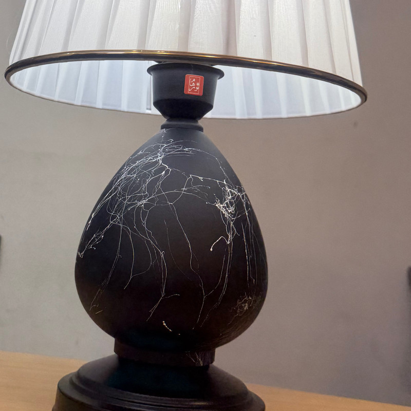 آباژور رومیزی نورهام مدل NHM-TIFANY-BL-28