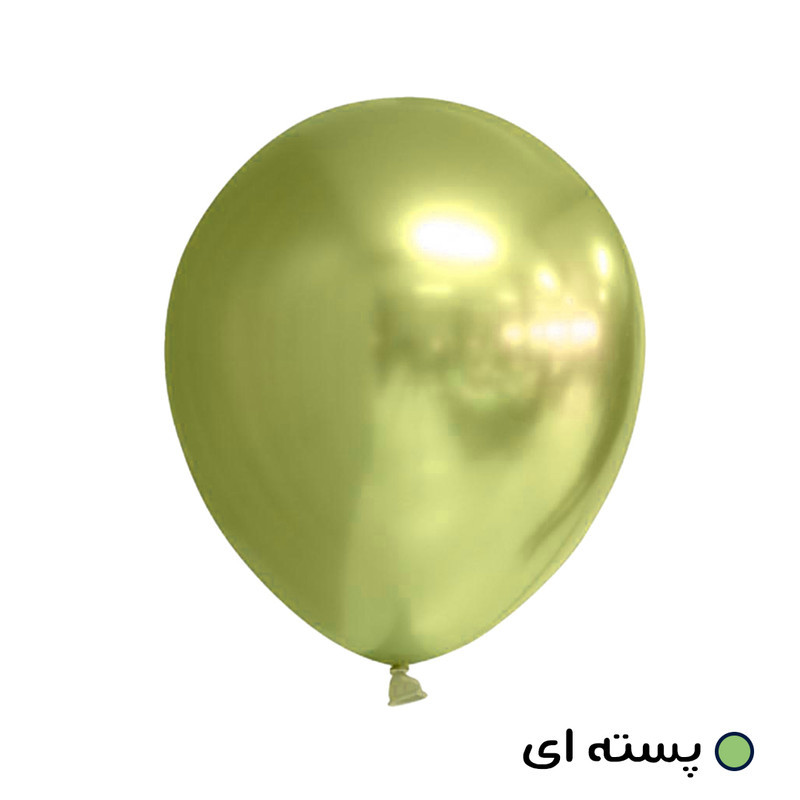 بادکنک مدل لاتکس کروم بسته 10 عددی