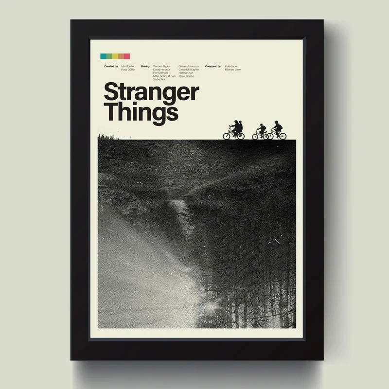 تابلو مدل Stranger Things کد MJ131359