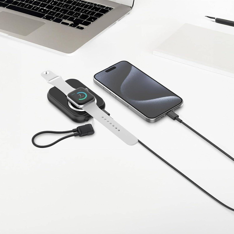 پاوربانک گرین لاین مدل 3IN1 MAGSAFE PD 20W ظرفیت 10000میلی آمپر ساعت