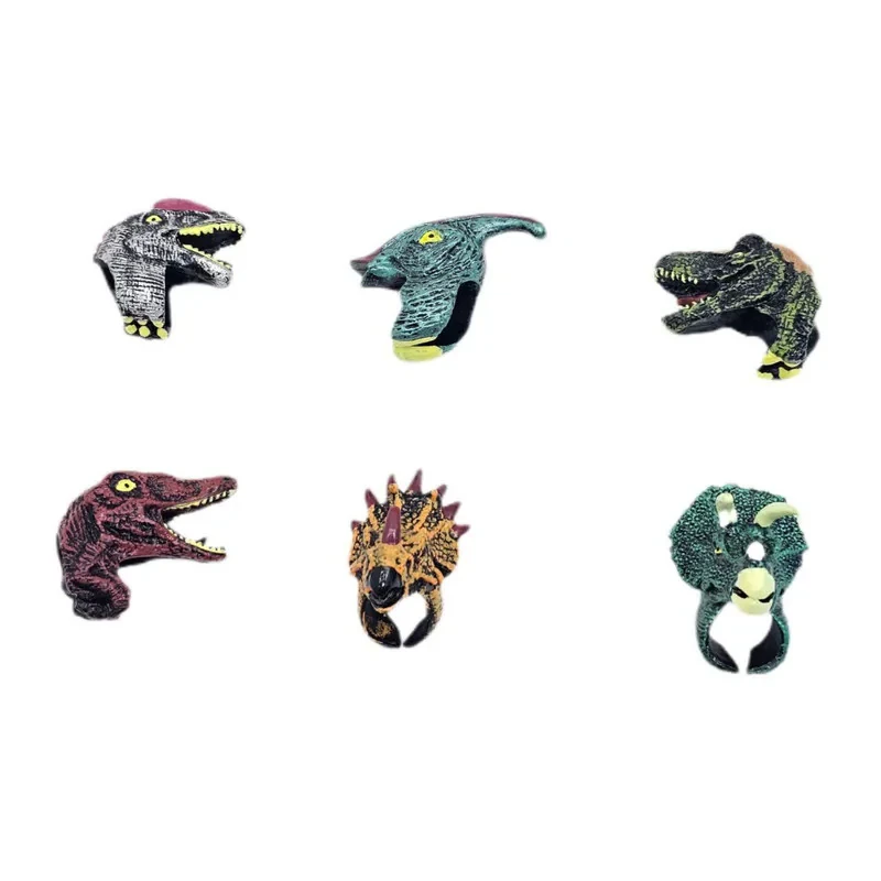 اسباب بازی شانسی ناب سل مدل انگشتر جادویی دایناسور مجموعه 12 عددی کد DINOSAUS MAGIC RING