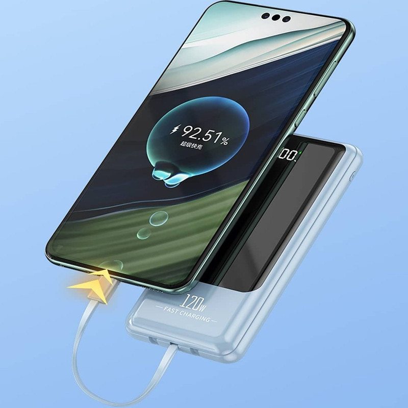 پاور بانک شوش مدل SH-115 ظرفیت 10000 میلی آمپر ساعت
