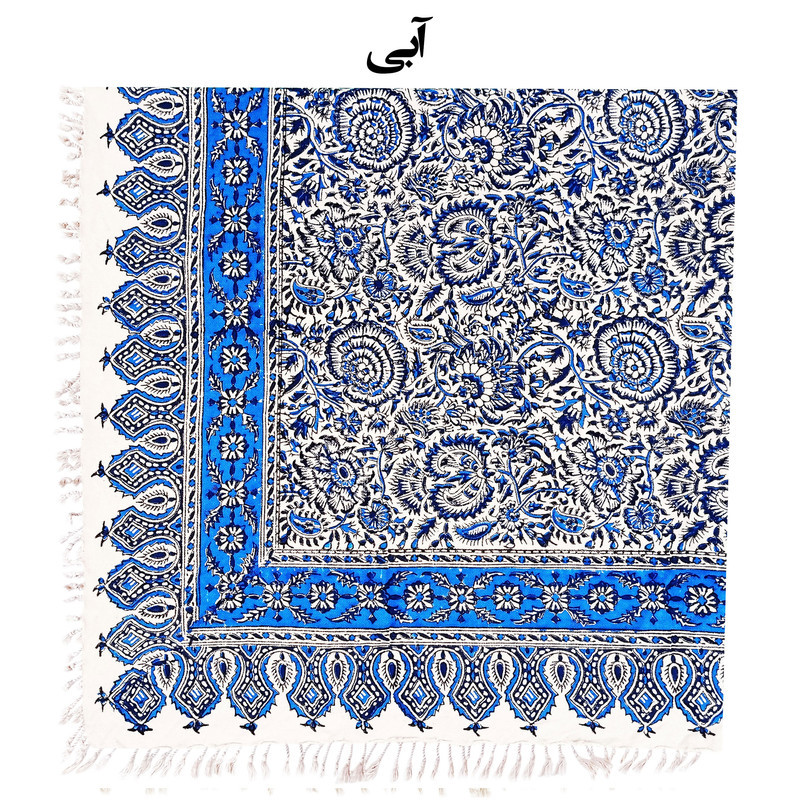 رومیزی قلمکار مدل گل دار