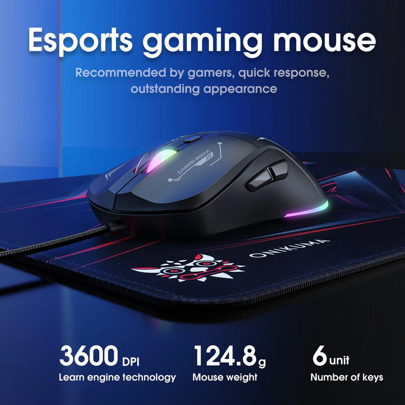 ست گیمینگ اونیکوما مدل TZ3006