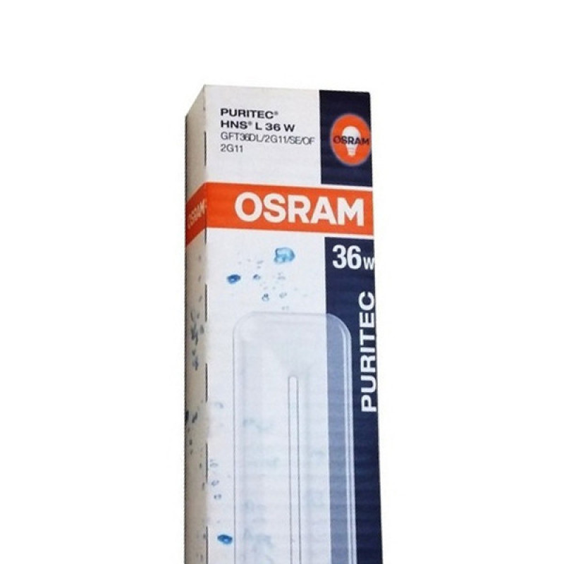 لامپ یووی سی 36 وات اسرام مدل PURITEC-HNS-L36W-UVC پایه 2G11