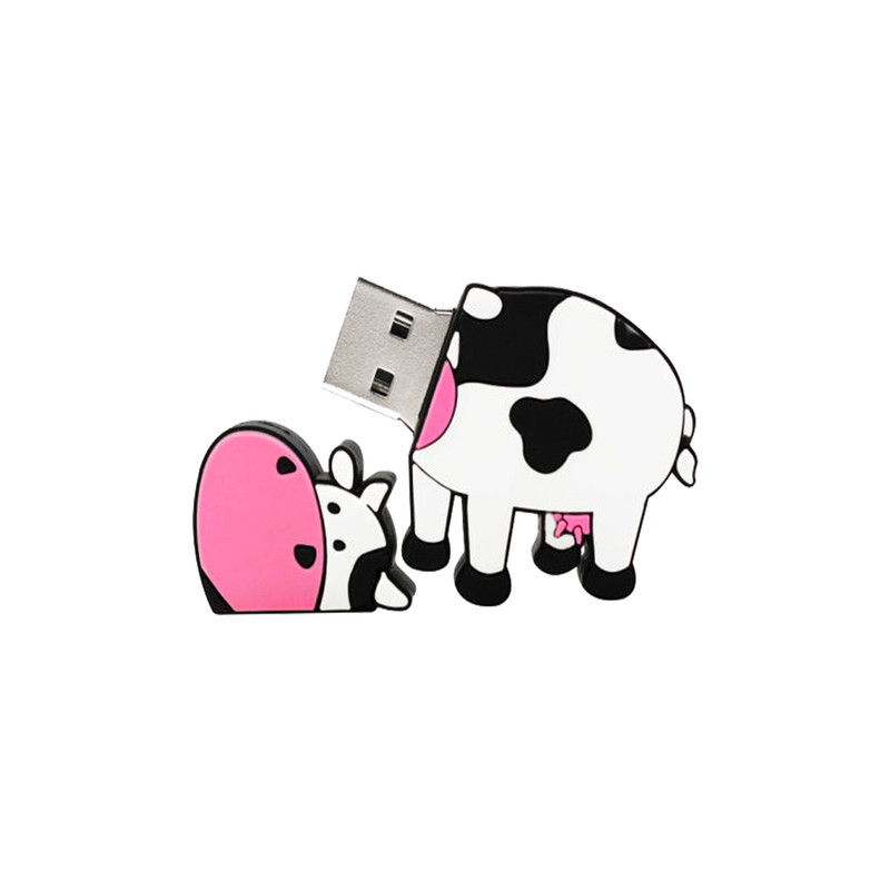 فلش مموری طرح گاو مدل UL-Cow01 ظرفیت 16 گیگابایت