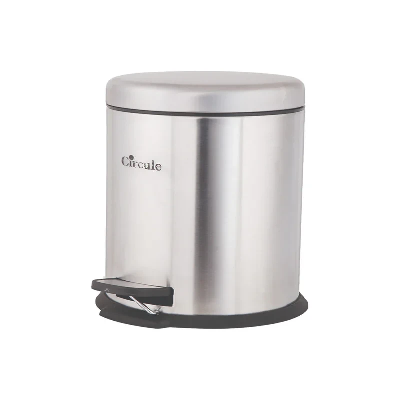 سطل زباله پدالی سیرکل مدل steel کدL5