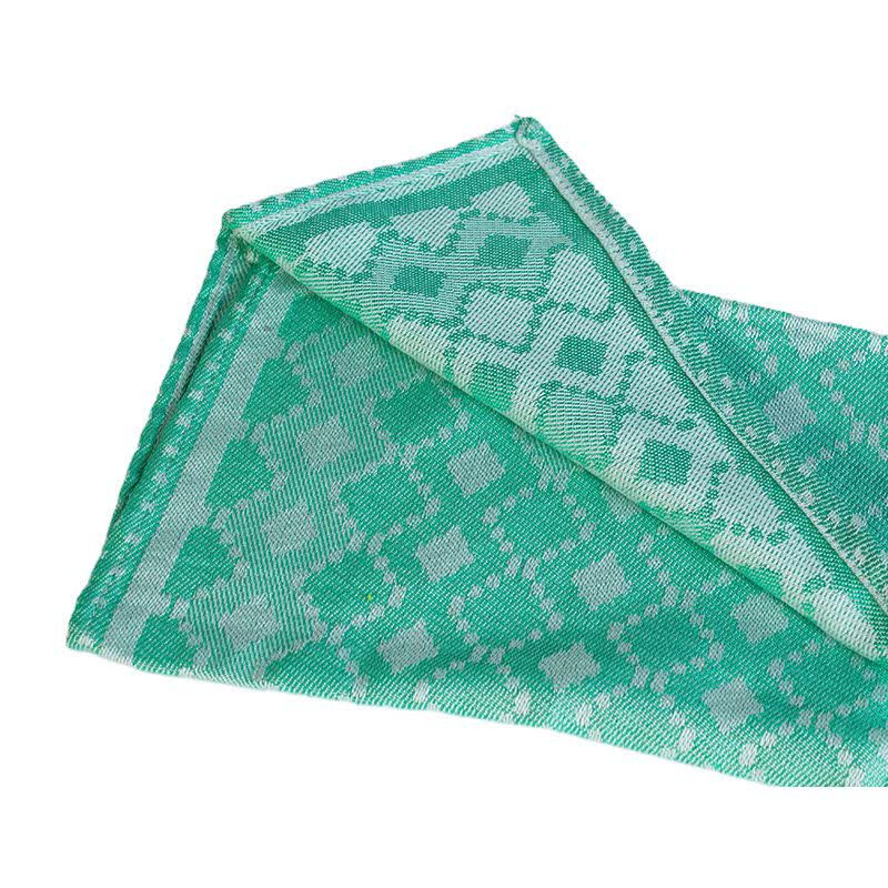 دستمال نظافت خانه و آشپزخانه ویسکوز مالمو مدل یزدی طرح لوزی کد ya55248077 بسته 2 عددی