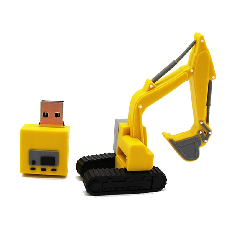 فلش مموری طرح بیل مکانیکی مدل UL-Excavator ظرفیت 8 گیگابایت