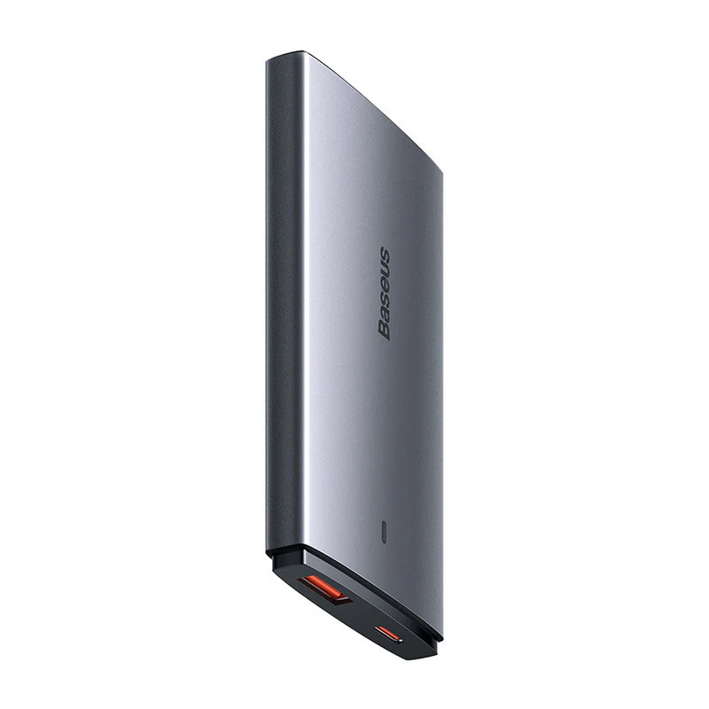 شارژر دیواری 65 وات بیسوس مدل GaN5 Pro Ultra-Slim به همراه کابل تبدیل USB-C