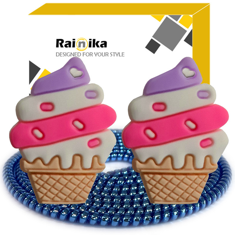محافظ کابل رینیکا مدل Ice Cream 03 مجموعه 3 عددی
