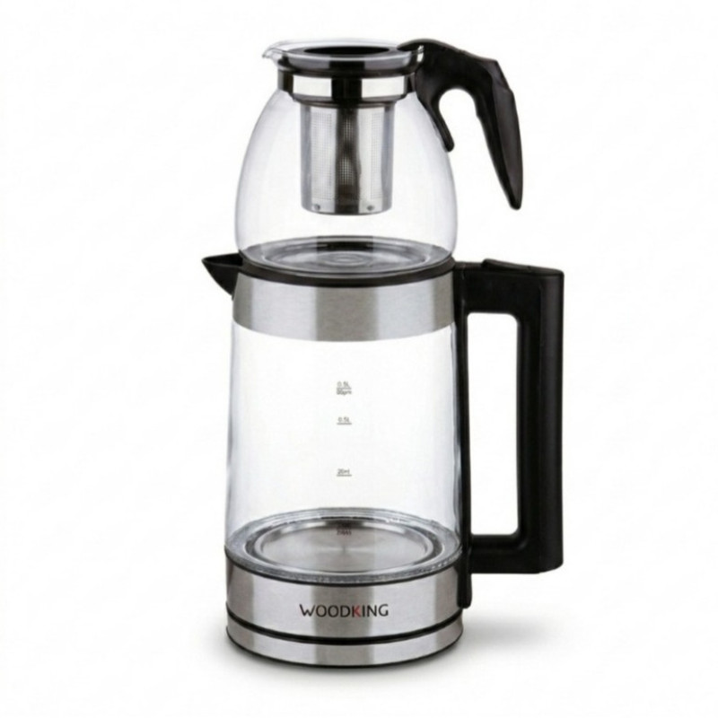 چای ساز روی هم وودکینگ مدل K2212