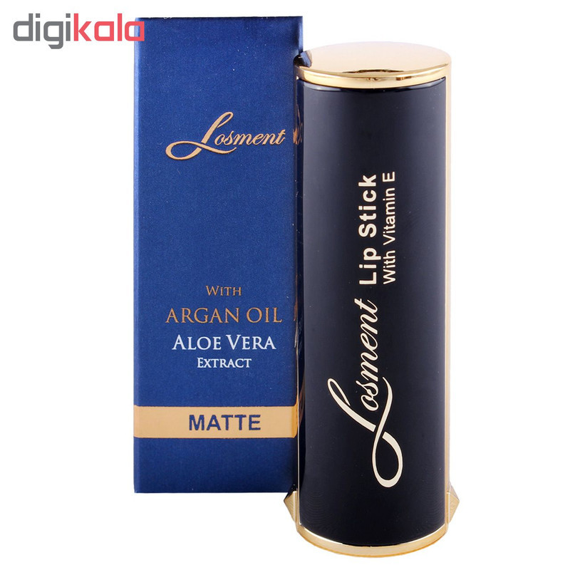 رژلب جامد مات لوسمنت حاوی روغن آرگان شماره L401