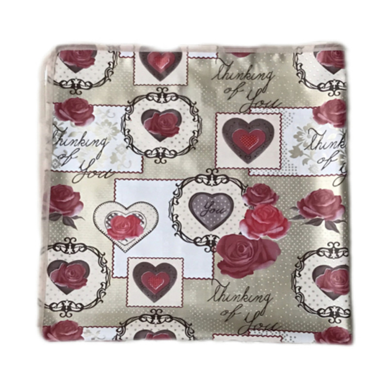 سفره 8 نفره مدل آوا طرح 2 رو سایز 140×140 سانتی متر کد 04