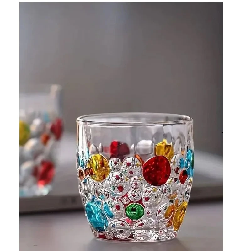 لیوان مدل انگشتی رنگارنگ کد 1369n 4469 بسته شش عددی