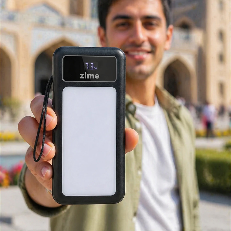 پاوربانک 22.5 وات زیم مدل ULTRA PRO B15 ظرفیت 50000 میلی‌آمپرساعت