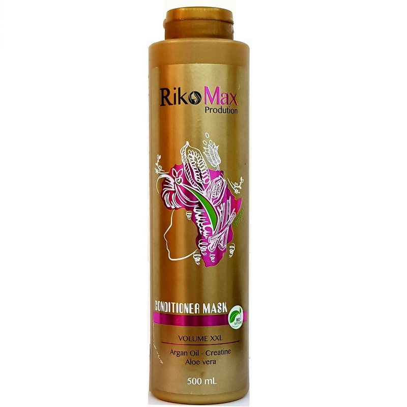 ماسک مو ریکومکس مدل کراتینه روغن آرگان و آلوئه ورا حجم 500 میلی لیتر