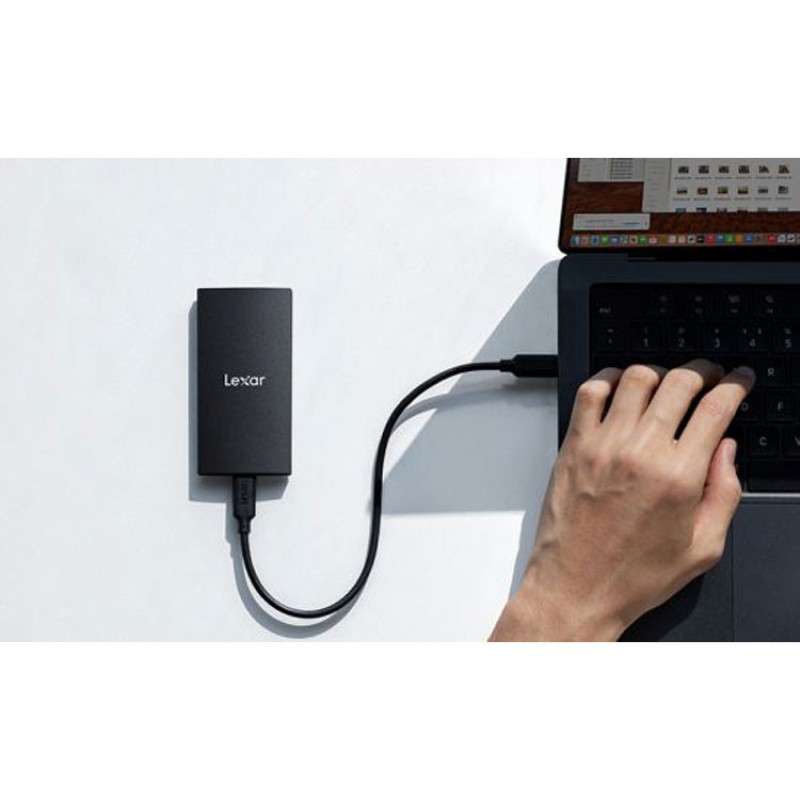 اس اس دی اکسترنال لکسار مدل SL300 ظرفیت 1 ترابایت رابط USB 3.2 Gen2