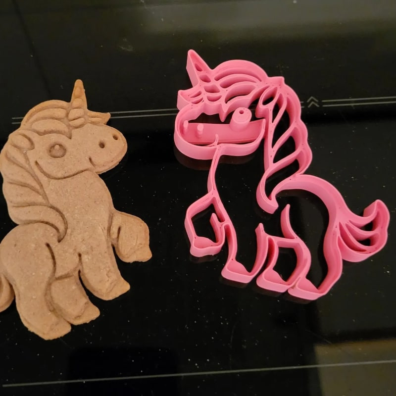 کاتر شیرینی پزی مدل unicorn