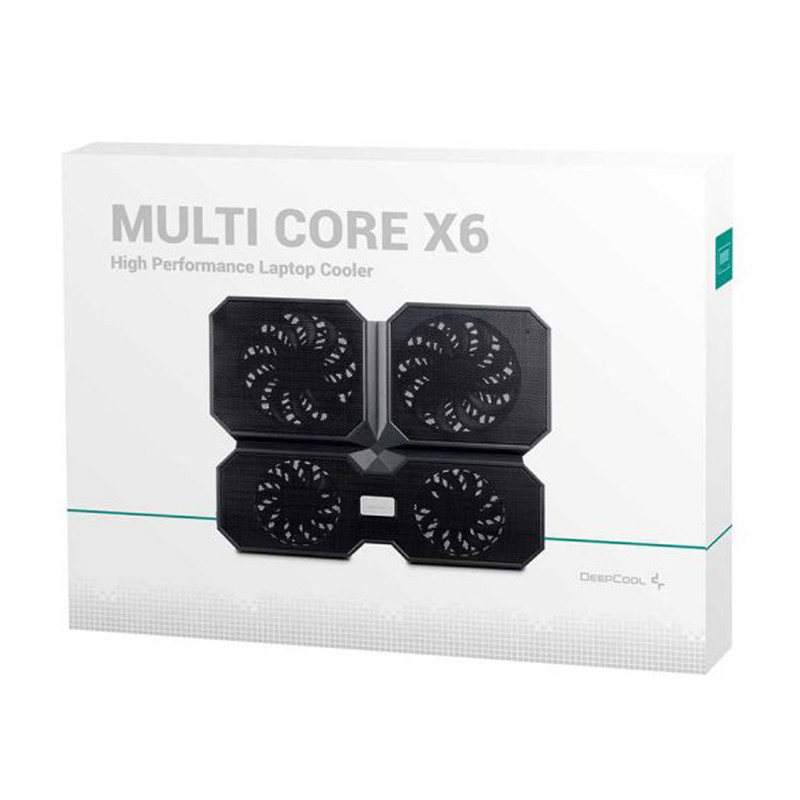 پایه خنک کننده  لپ تاپ دیپ کول مدل Multi Core X6