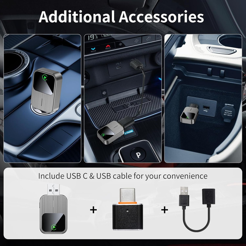 کارپلی و اندروید اتو مدل 2in1 CarplayAndroid Auto k2
