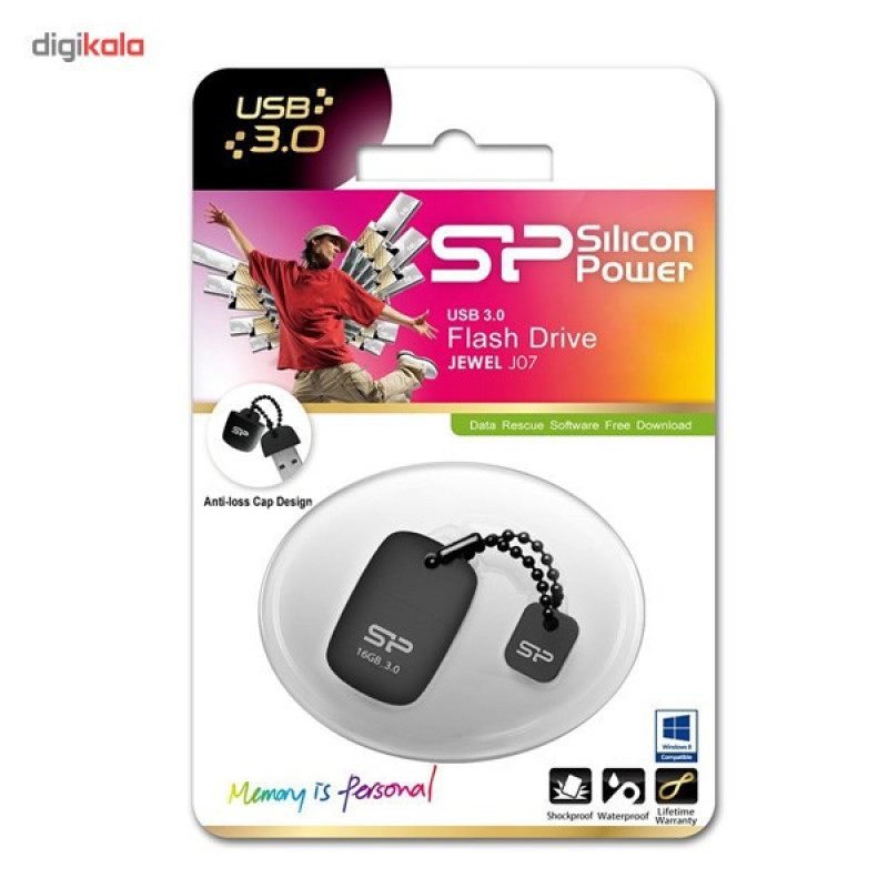 فلش مموری USB 3.0 سیلیکون پاور مدل Jewel J07 ظرفیت 64 گیگابایت