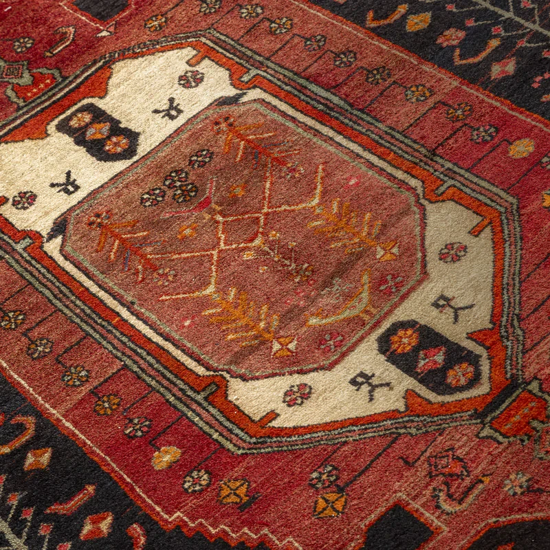 فرش دستبافت چهار و نیم متری طرح کردی کد 11.48.2999