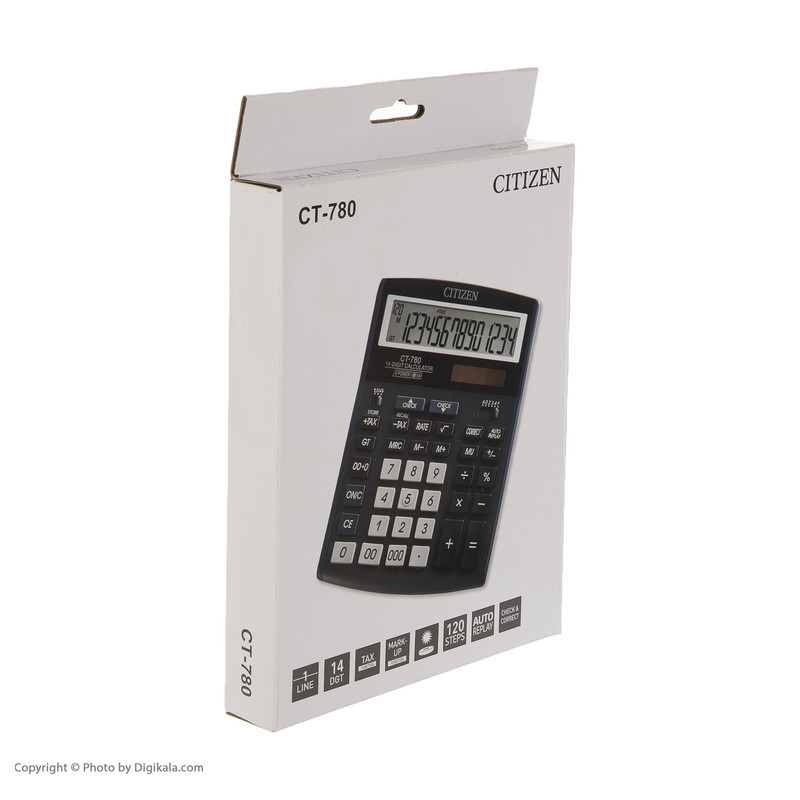ماشین حساب سیتیزن مدل CT-780
