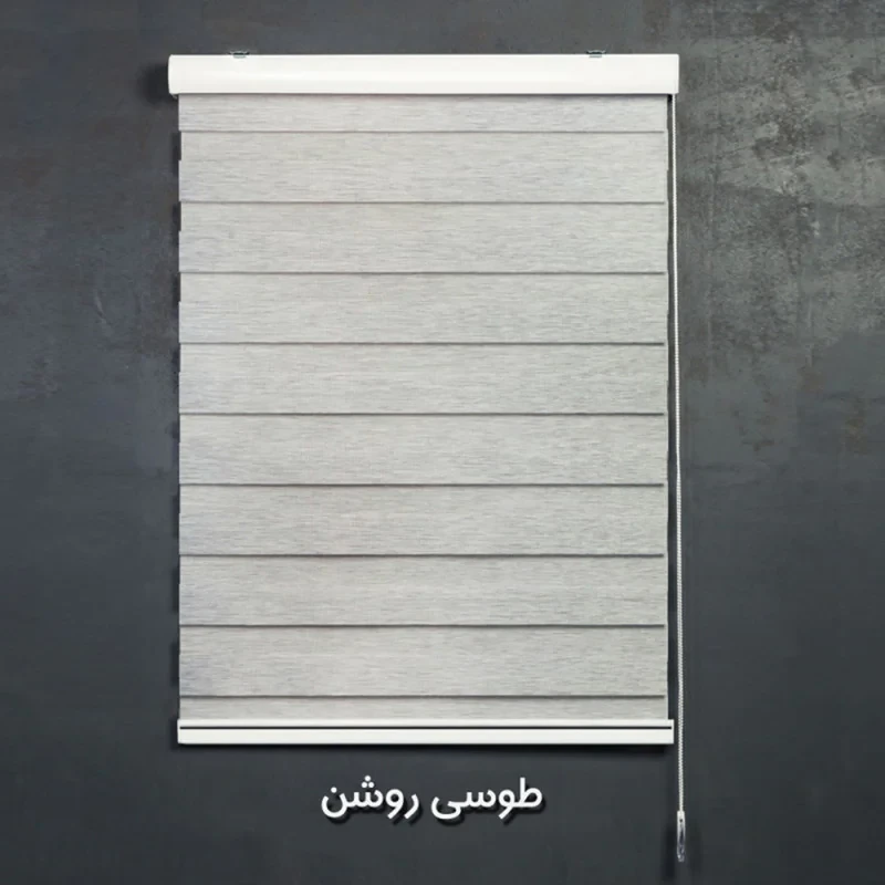 پرده زبرا زیو مدل اداری سایز 120x180 سانتی متر