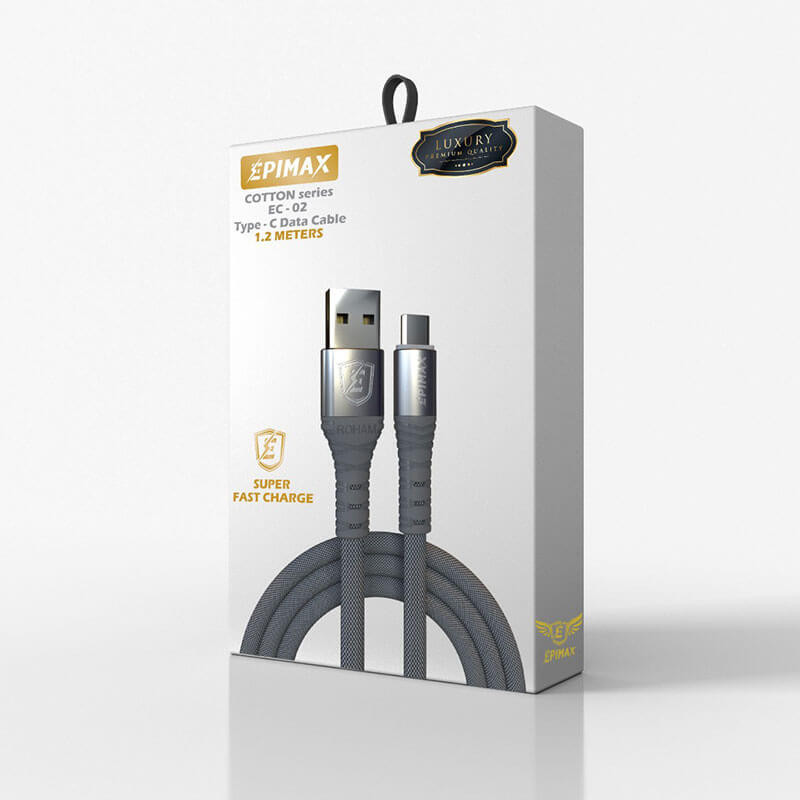 کابل تبدیل USB به USB-C اپیمکس مدل EC - 02 طول 1.2 متر