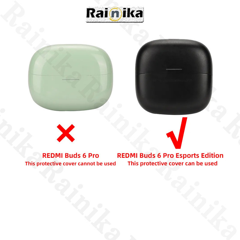 کاور رینیکا مدل Buds6 Pro مناسب برای کیس هدفون بی سیم شیائومی Redmi Buds 6 Pro