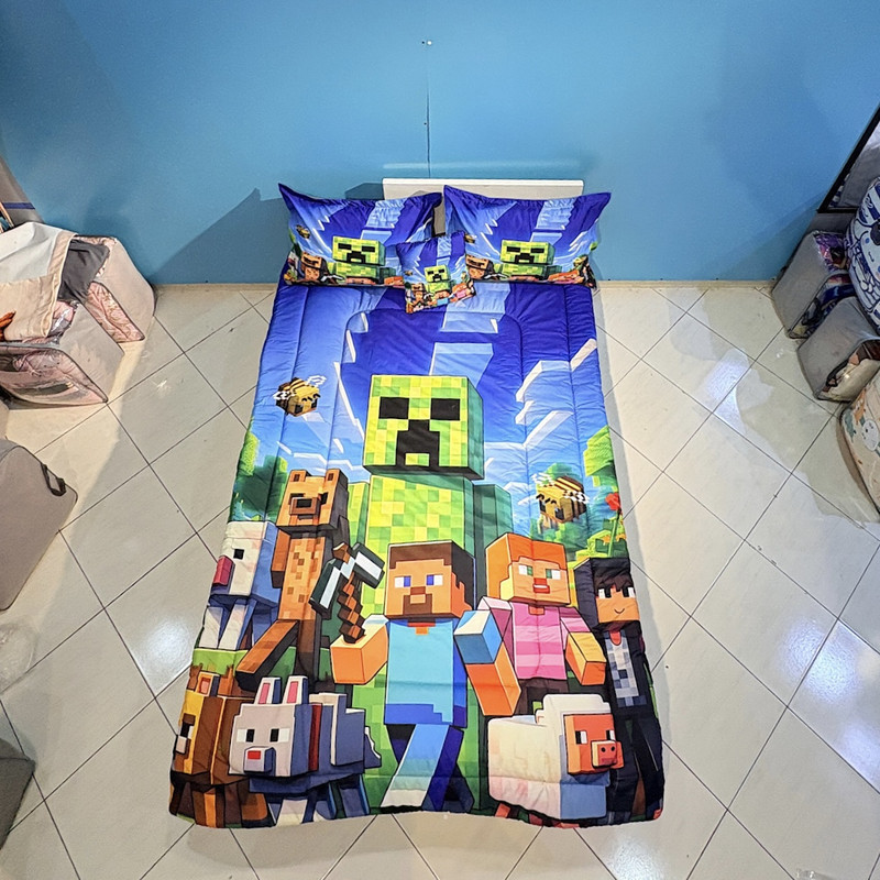 سرویس خواب 1 نفر 5 تکه مدل ماینکرافت کد minecraft 0978