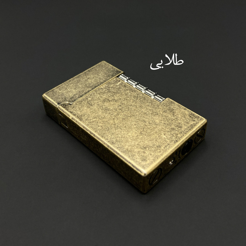 فندک گازی مدل سنگ بغل آنتیک کد DKD-2063