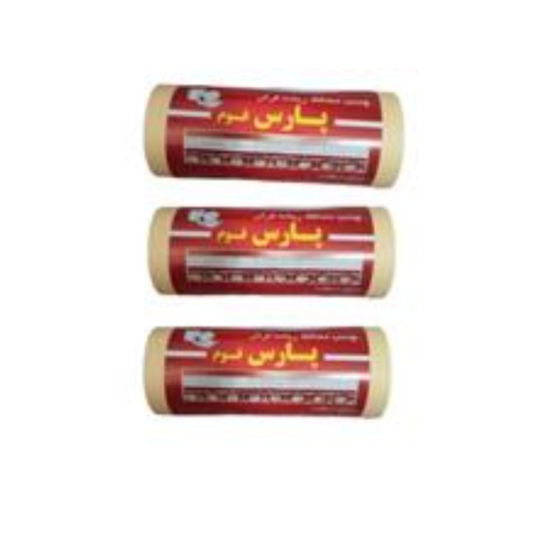 چسب محافظ ریشه فرش پارس فوم مدل 3 مجموعه 3 عددی