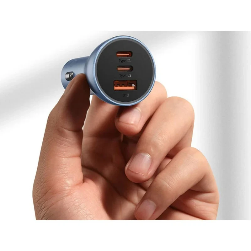 شارژر فندکی ۶۵ وات بیسوس مدل CCJDZ65-UC