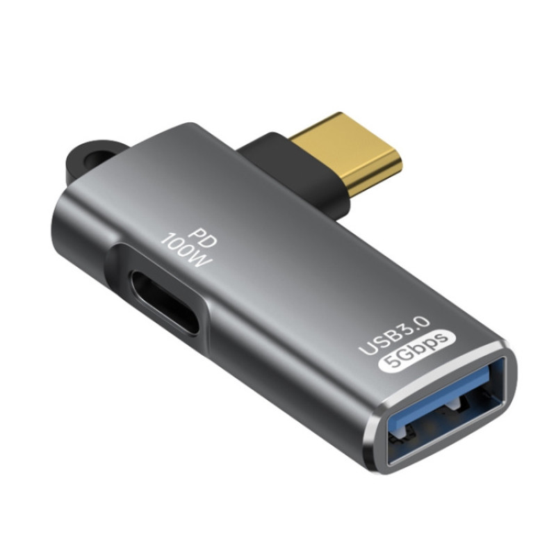مبدل USB-C به USB3.0 مجنتیک مدل ADS-617-100W