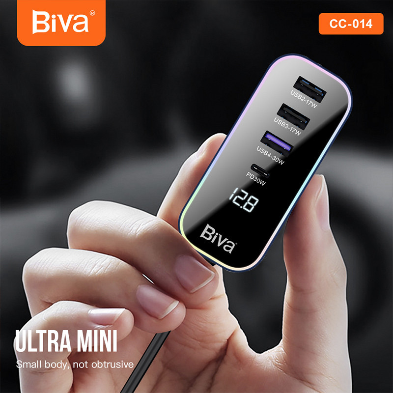 شارژر فندکی 107 وات بیوا مدل CC-014