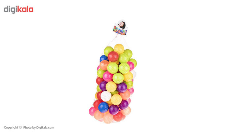 توپ استخر مانلی مدل Fun Balls بسته 100 عددی